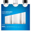 Set sticle Sodastream PET Bottle Universal, 3 x 1 L, Negru