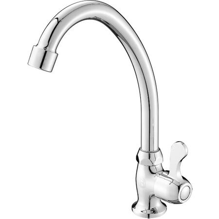 Baterie robinet apa rece Evosanitary 678153 Tip U 4001 , cartus ceramic, Crom