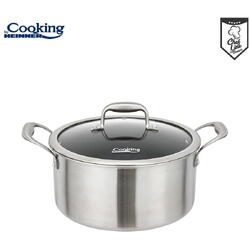 Heinner SEMIOALA INOX+CAP 20x10CM,2.8L,TITANIUM3