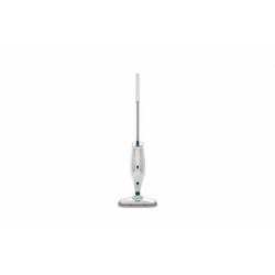 Mop cu aburi HEINNER HSM-M1400WH-BL, 1400 W, Rezervor apa 0.42 l, Debit de abur 21/27 g/min, Alb