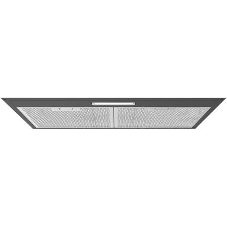 Hota traditionala Arctic AHS6122B, Putere de absorbtie 201 mc/h, Iluminare LED, 59.5 cm, Negru