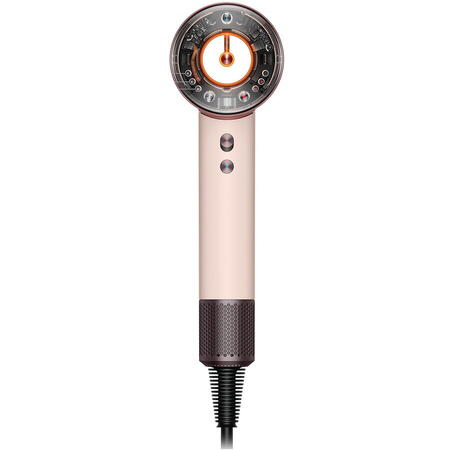 Uscator de par Dyson Supersonic Nural HD16 113407-01, 110.000 rpm, 4 setari de temperatura, 3 setari de viteze, Ceramic Pink/Rose Gold