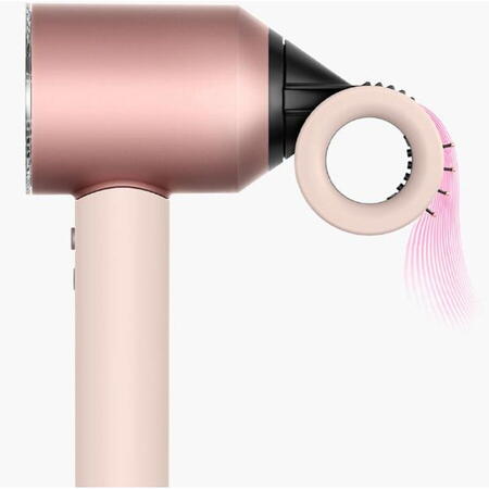 Uscator de par Dyson Supersonic Nural HD16 113407-01, 110.000 rpm, 4 setari de temperatura, 3 setari de viteze, Ceramic Pink/Rose Gold