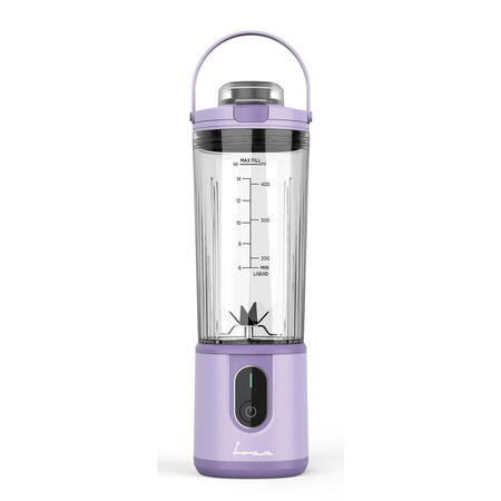 Blender portabil FBP-P74PP, autonomie 10-15 min, 400 ml, Oprire automata, led, Mov