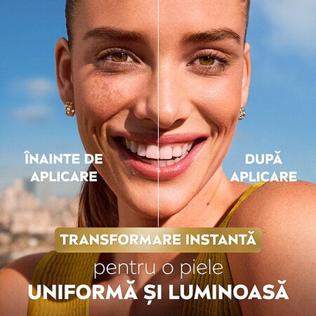 Crema-fluid NIVEA Luminous CC 3-in-1 cu SPF30, nuanța Light, 30ml