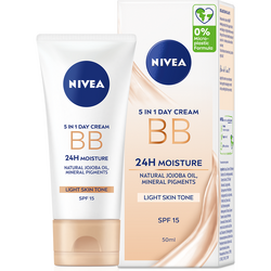 Crema de zi Nivea BB Cream 5in1, nuanta deschisa, 50ml