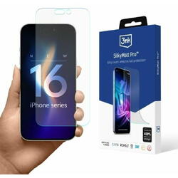 Folie de protectie 3mk Silky Matt Pro pentru iPhone 16