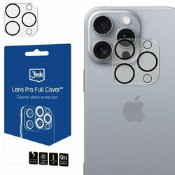 Folie de protectie camera 3mk Lens Protection Pro pentru iPhone 16 Pro/16 Pro Max