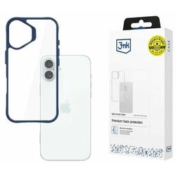 Husa de protectie 3mk Satin Armor Case+ pentru iPhone 16 Plus Blue