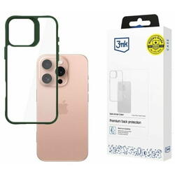 Husa de protectie 3mk Satin Armor Case+ pentru iPhone 16 Pro Green