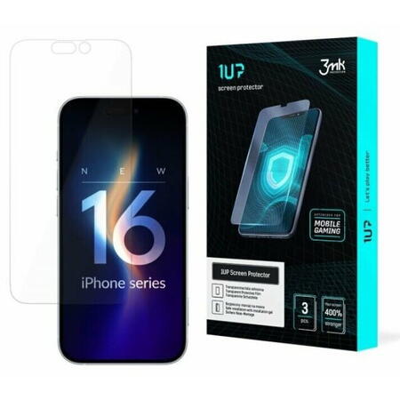 Folie de protectie 3mk 1UP pentru iPhone 16 Plus