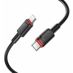 Cablu Date si Incarcare Type-C la Type-C Borofone BX110 Beneficio 3A 1m Negru