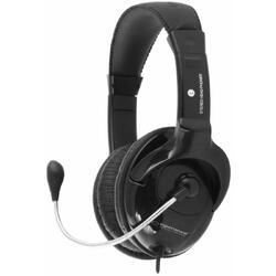 Casti stereo cu microfon Esperanza MENUET EH101 Negru