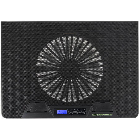 Cooler laptop gaming Esperanza Alize EGC101 iluminare RGB Negru