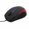 Mouse optic cu fir Esperanza Sirius EM102R 3 butoane Usb 1000dpi Negru/Rosu