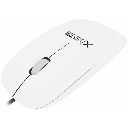 Mouse optic cu fir Esperanza Lacerta XM111W 3 butoane Usb-C 1000dpi Alb