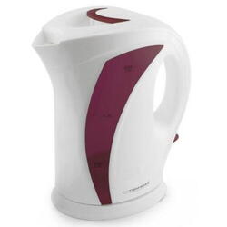 Fierbator electric Esperanza Iguazu EKK018R 2200W 1.7l Alb/Rosu