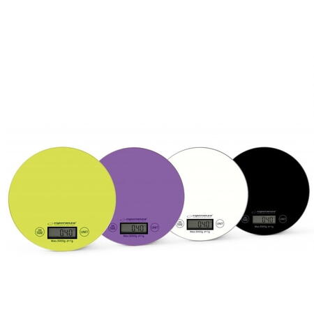 Cantar de bucatarie Esperanza Mango EKS003W max. 5kg Alb