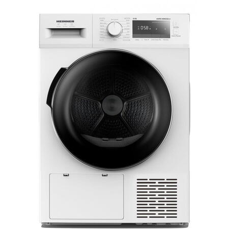 Uscator de rufe HHPD-M9G3A++, 9  kg, clasa D, 14 programe, Display LED, Lumina cuva, Alb