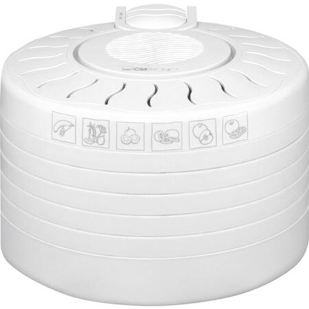 Dehidrator de alimente Clatronic DR 2751, 250 W, alb