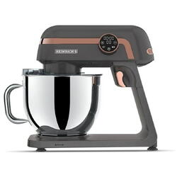 Mixer cu bol HEINRICH'S HKM 8079, 7 L, 10 viteze, 1800 W, Gri