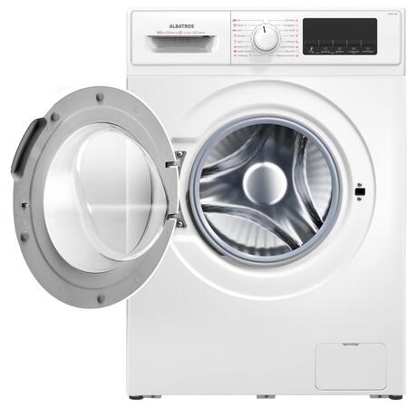 Masina de spalat rufe Albatros AWMI1495, 9 kg, 16 programe, 1400 rpm, Alb