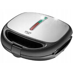 Adler Sandwich maker AD 3040, 1200 W, Negru