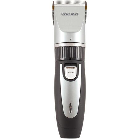 Masina de tuns pentru animale Mesko MS 2826, Autonomie 90 minute, 35 W, USB-A, Negru/Argintiu
