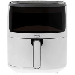 Adler Friteuza cu aer cald Camry CR 6313, fara ulei, 1500W, 5 litri, 12 programe de gatit, reglare temperatura 80 la 200 C, convectie, panou de comanda tactil, fereastra de vizitare, Alb