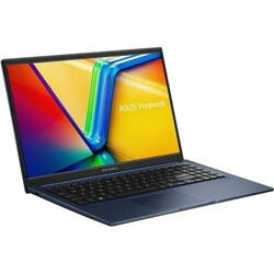 Laptop ASUS 15.6'' Vivobook 15 X1504VA, FHD, Procesor Intel® Core™ i3-1315U (10M Cache, up to 4.50 GHz), 8GB DDR4, 512GB SSD, Intel UHD, No OS, Quiet Blue