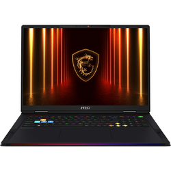Laptop MSI Gaming 18'' Raider A18 HX A9WIG, UHD+ 120Hz, Procesor AMD Ryzen™ 9 9955HX3D (128M Cache, up to 5.40 GHz), 64GB DDR5, 2TB SSD, GeForce RTX 5080 16GB, Win 11 Home, Core Black
