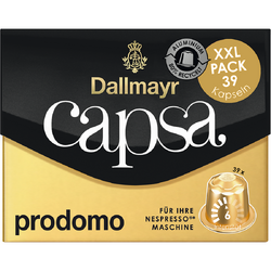 Cafea capsule, Dallmayr Capsa Prodomo XXL, 39 buc x 5.6 g