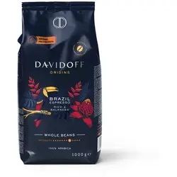 Cafea boabe DAVIDOFF Origins Brazil Espresso, cafea prajita boabe, 1 kg