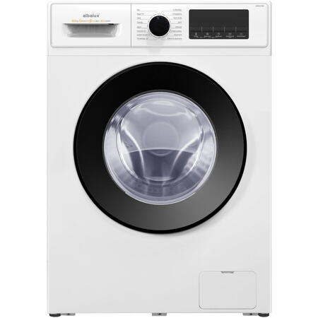 Masina de spalat rufe Albalux AXWGI1492, 9 kg, 1400 rpm, Motor Inverter, Clasa A, Alb