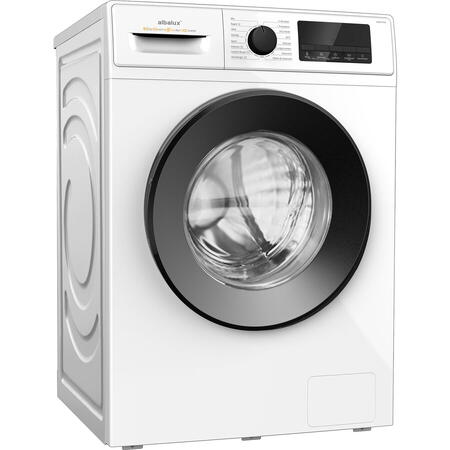 Masina de spalat rufe Albalux AXWGI1492, 9 kg, 1400 rpm, Motor Inverter, Clasa A, Alb