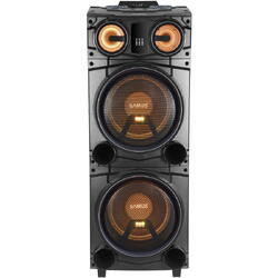 Boxa portabila Samus Fiesta 12, 1000 W, Difuzoare: 2 x 12 inch, Display digital, Bluetooth