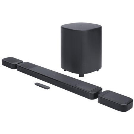 Soundbar JBL BAR 1000 (MK2), 7.1.4, 960W, Bluetooth, Dolby Atmos, DTS:X, Sateliti detasabili, Negru