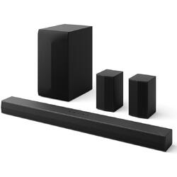 Soundbar LG S40T, 4.1, 400W, AI Sound Pro, Kit surround wireless spate, Bluetooth, HDMI, USB, Negru