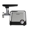 Heinner Masina de tocat HMG-2100BKS3, 2100W, accesorii rosii, kebbe si carnati, 1.8 Kg/min, 2 viteze, Negru/Inox