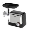 Heinner Masina de tocat HMG-2100BKS3, 2100W, accesorii rosii, kebbe si carnati, 1.8 Kg/min, 2 viteze, Negru/Inox