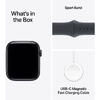 Apple Watch SE (2025), GPS, Carcasa Midnight Aluminium 44mm, Midnight Sport Band - M/L