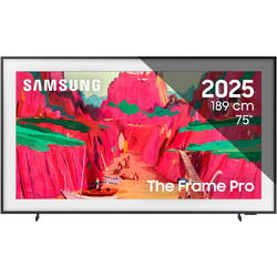 Televizor SAMSUNG Neo QLED The Frame Pro 75LS03FW, 189 cm, Smart, 4K Ultra HD, Clasa G (Model 2025)