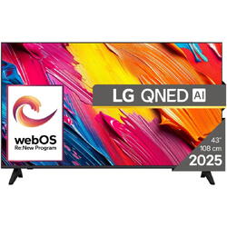 Televizor LG QNED 43QNED70A6A, 108 cm, Smart, 4K Ultra HD, Clasa G (Model 2025)