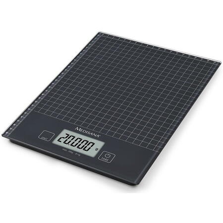 Cantar digital de bucatarie Medisana KS240 XL 40468, Negru
