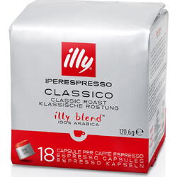 Cafea capsule, illy Iperespresso classico,18 buc, 120.6 g