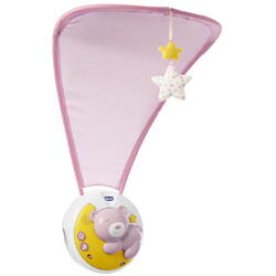 Chicco Proiector muzical Next 2 Moon pentru patut, roz, 1 buc
