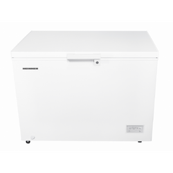 Lada frigorifica Heinner HCF-HM308INVCD, 308 l, Clasa D, Compresor inverter, Control electronic, Convertibila frigider/congelator, Alb