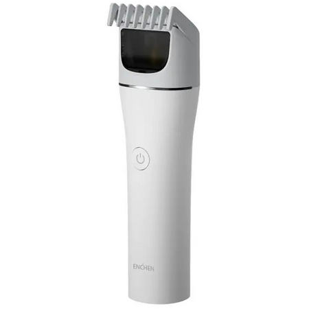 Aparat de tuns ENCHEN Hair Clipper Boost 2 BOOST2-WH, Uscat, 4600 RPM, 800mAh, Alb