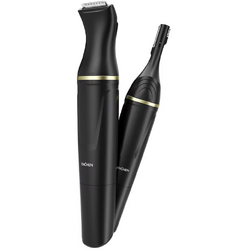 Aparat de tuns ENCHEN Trimmer Mocha D, uscat, 5 capete independente, Negru