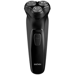 Aparat de ras electric ENCHEN Electric Shaver Blackstone-C, Uscat si umed, 3 capete independente, Negru